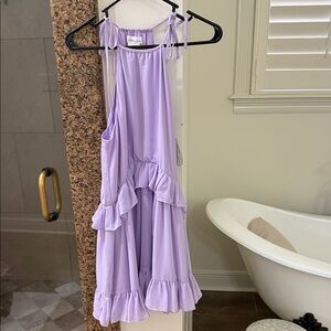 Lovers + Friends Lavender Mini Dress